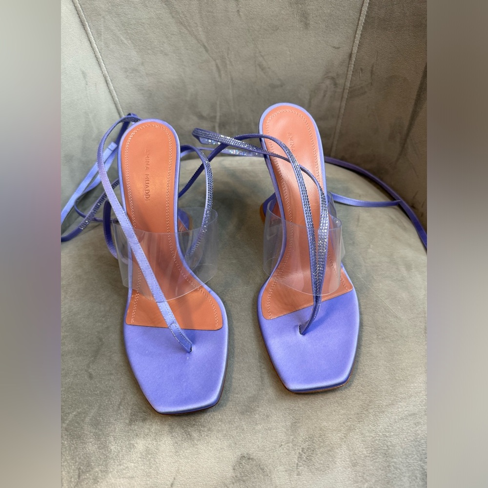 Amina Muaddi Zula Sandal - Picture 2 of 5